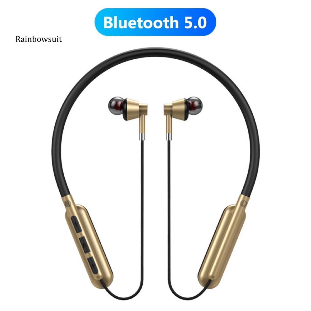 Tai Nghe Bluetooth 5.0 Không Dây Có Nam Châm Kiểu Dáng Thể Thao