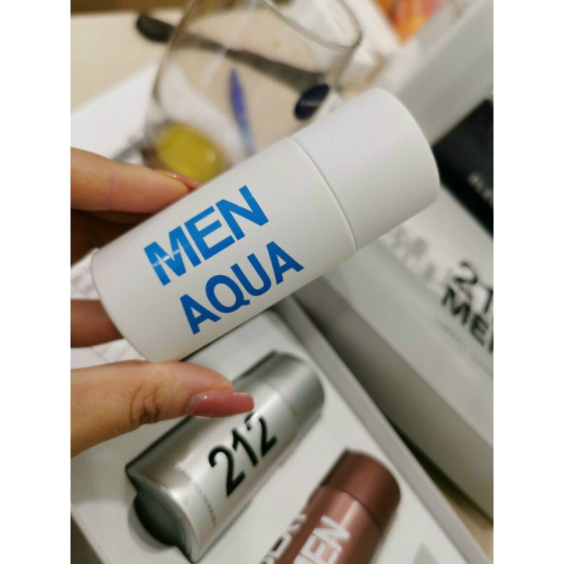 Set Bộ Nước Hoa Carolina Herrera 212 Men 3 chai /30ml chai | BigBuy360 - bigbuy360.vn
