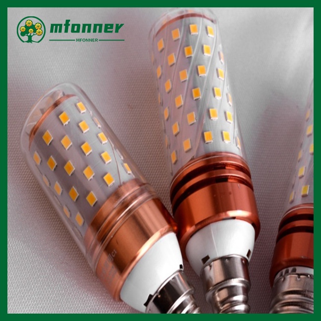 Bóng Đèn Bắp Led E14 12w / E27 16w 2835 3000k Ánh Sáng Trắng Tự Nhiên 6500k