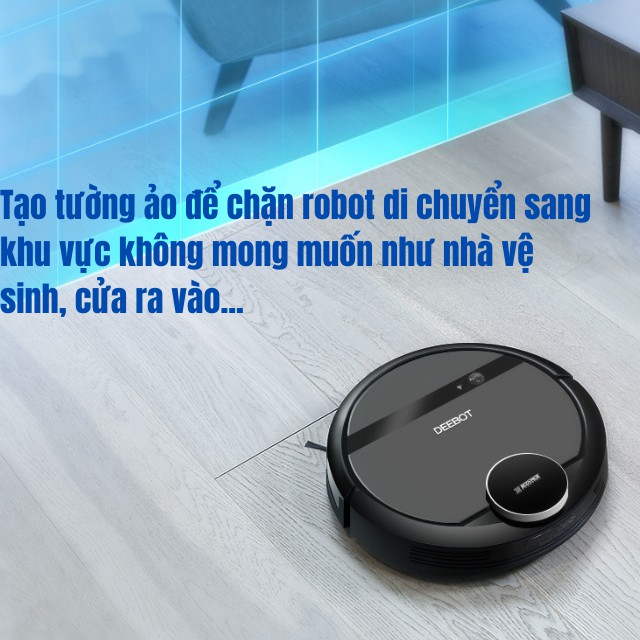 [ HÀNG ĐẸP ] Robot Hút Bụi Lau Nhà Ecovacs DE53- DE55 Hàng Trưng Bày-Thava Shop