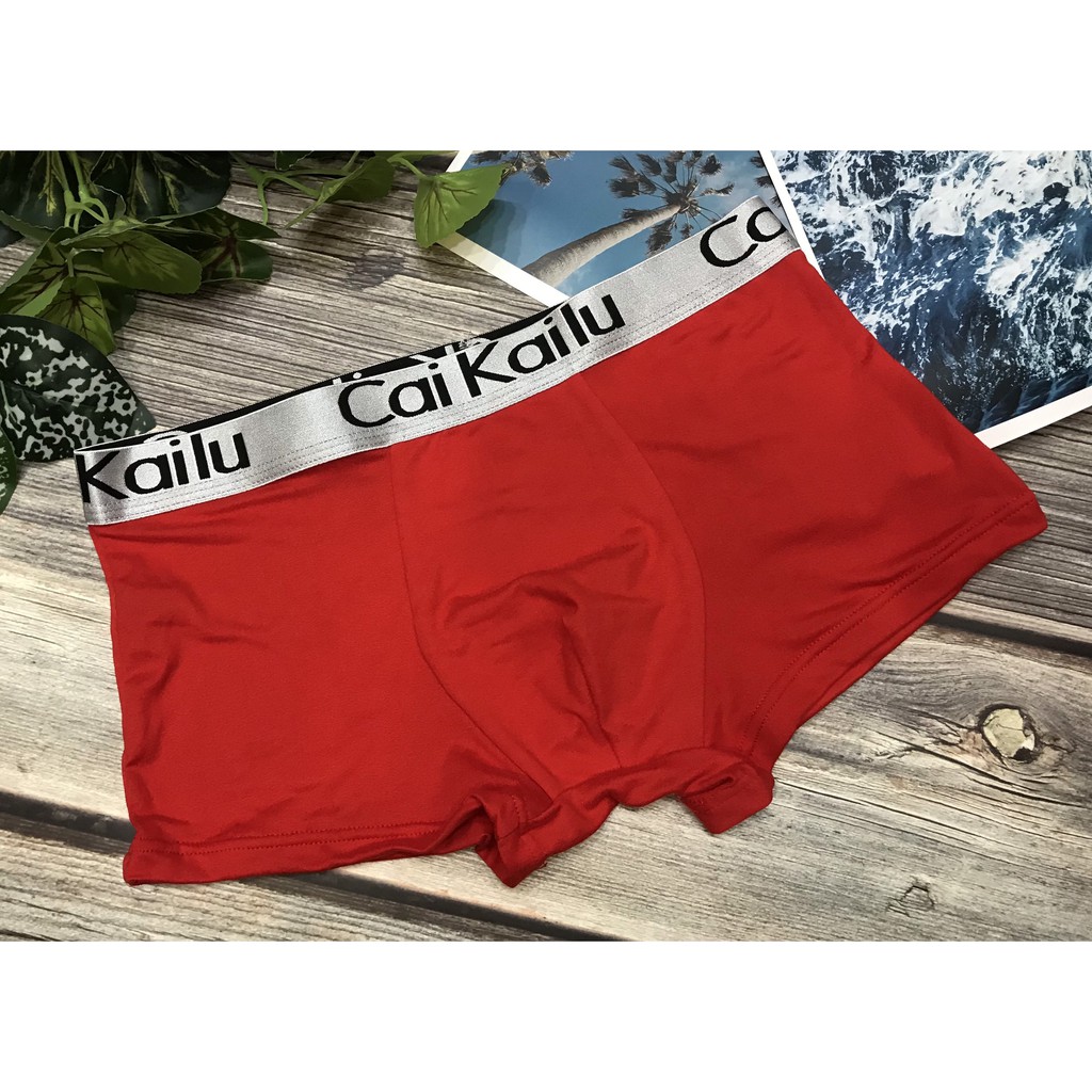 [free ship 50k + che tên đơn hàng] QUẦN LÓT NAM BOXER THUN COTTON (HÌNH THẬT)