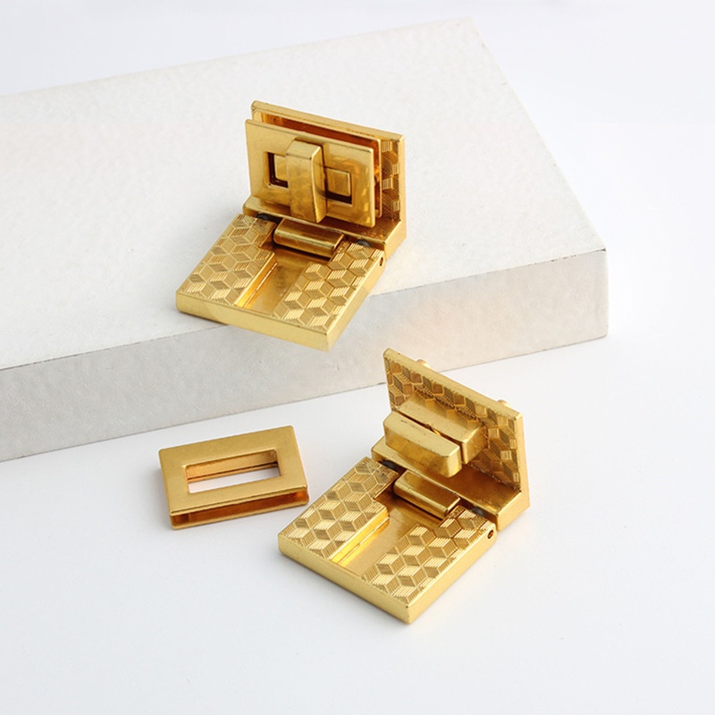 Khóa Cài Vặn Bằng Kim Loại Cho Ví