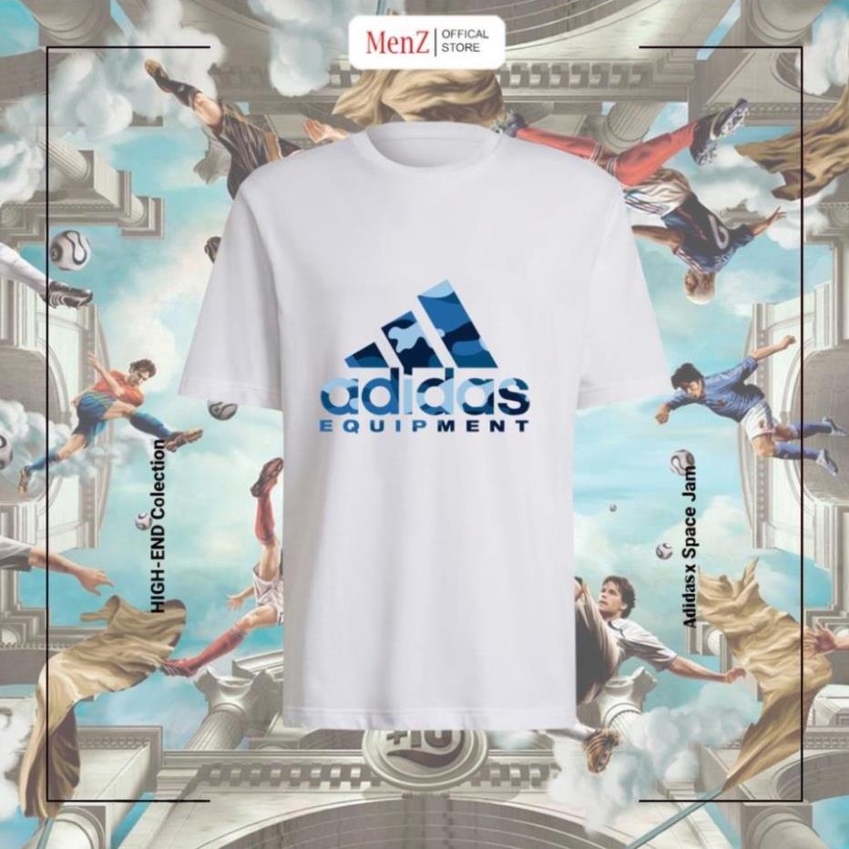 Áo Thun Adidas,Áo Phông Adidas Cotton Co Giãn - Áo Adidas Blue Art