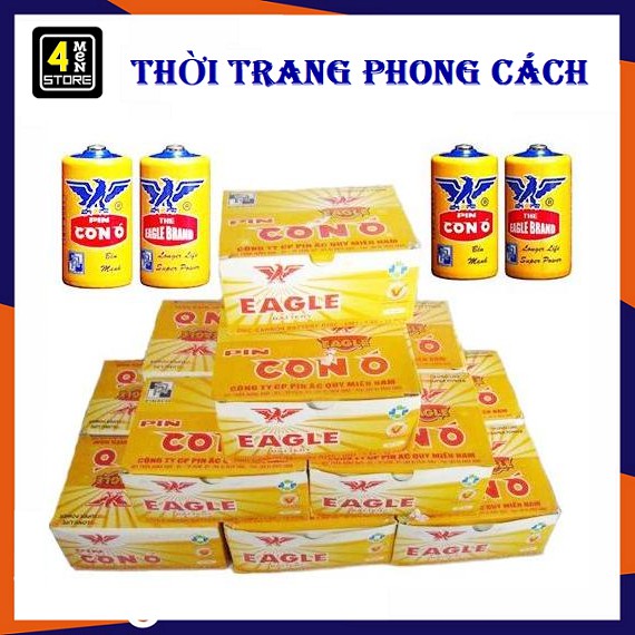 ⚡ Giá Sập Sàn ⚡  Hộp 12 Viên Pin Con Ó Vàng Pinaco - Pin Ó Đại