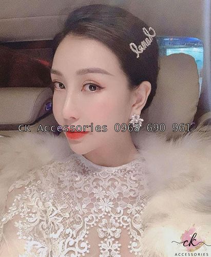 [Ảnh thật] Tổng hợp Kẹp tóc nữ đá chữ Sang chảnh Kẹp nửa đầu kẹp mái cực xinh đa năng