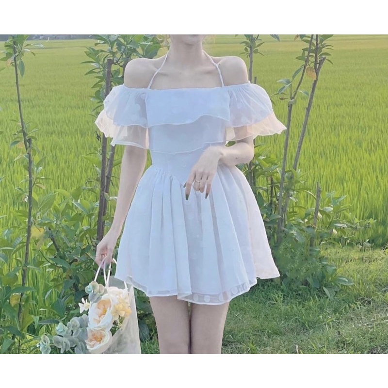 ❌ ĐẦM - VÁY YẾM TRỄ BÈO VAI GẤM * NABI *