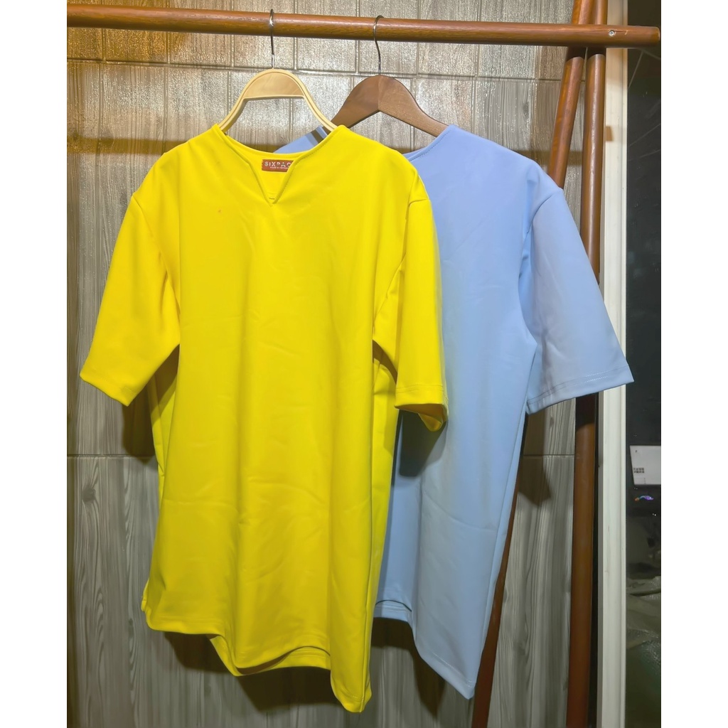 Áo thun Stee Cổ V VISUAL CVC - Giá sỉ Unisex