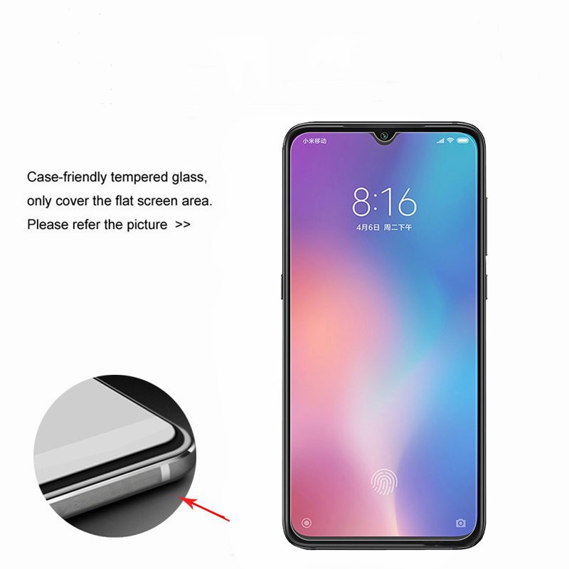 [Ảnh Thật] Kính Cường Lực Xiaomi Mi 9 - Không FULL, 9H-0.26mm