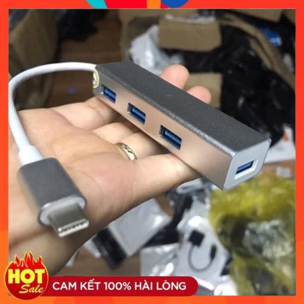 [Chính Hãng] Cáp chuyển tín hiệu Type c sang 4 cổng usb 3.0
