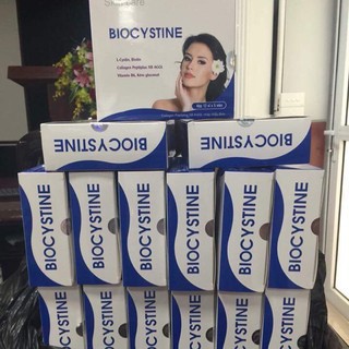 [CHÍNH HÃNG] Viên uống đẹp da tóc BIOCYSTINE 30 viên - 60 viên - Biocystine giảm nám, tàn nhang, Biocystin