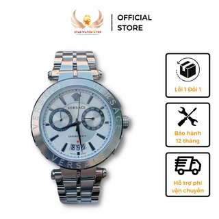 🕓 đồng hồ nam versace aion chronograph dây kim loại cao cấp