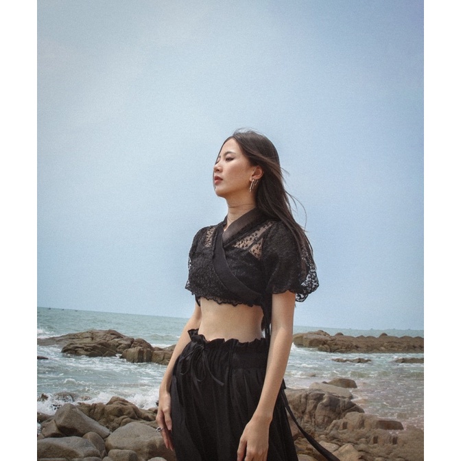 Áo Hanbok Hoa Bi LilaHymaison tặng kèm áo ống | BigBuy360 - bigbuy360.vn