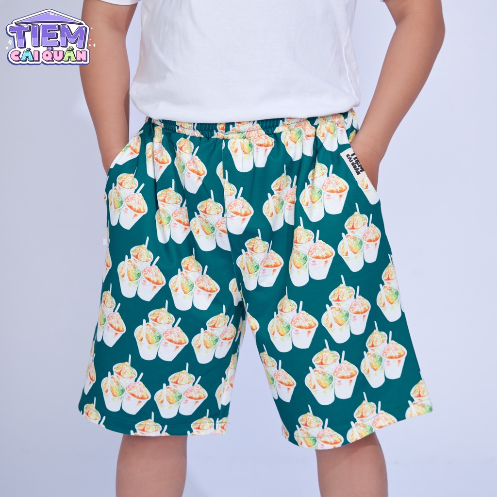 Quần ĐÙI họa tiết ĐÁ BÀO by Tiệm Cái Quần | BigBuy360 - bigbuy360.vn
