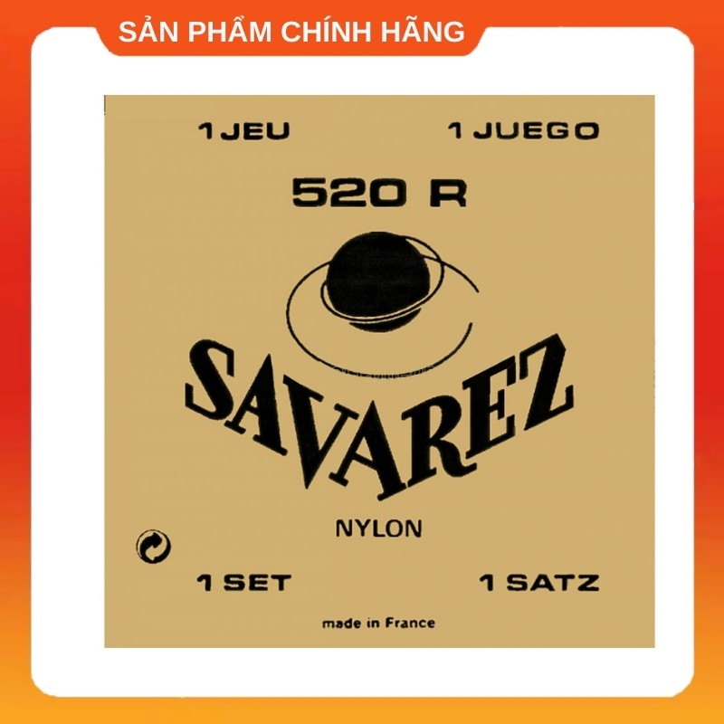 Dây guitar classic cao cấp Savarez 510MJ, 520R, 540J, 540R, 500AR chính hãng