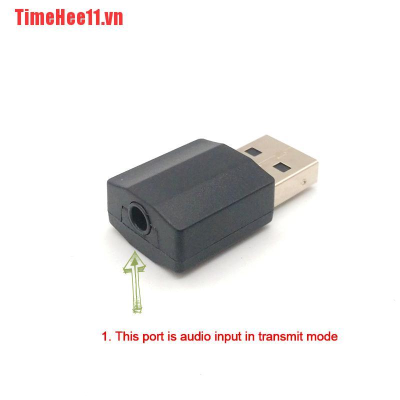 Set Usb Bluetooth 5.0 2 Trong 1 Giắc Cắm 3.5mm Timehe11 | BigBuy360 - bigbuy360.vn