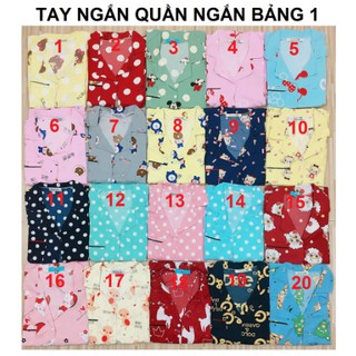 Bộ Pijama Kate Thái [Tay Ngắn Quần Ngắn]