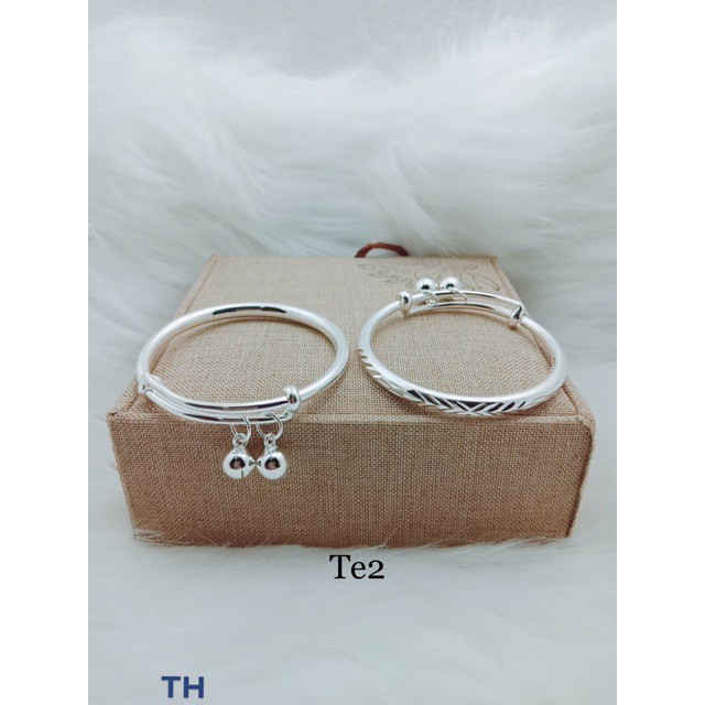 [HIÊN JEWELRY] [ hải dương jewelry ] LẮC TAY LẮC CHÂN CHO BÉ BẠC TA CAO CẤP 990