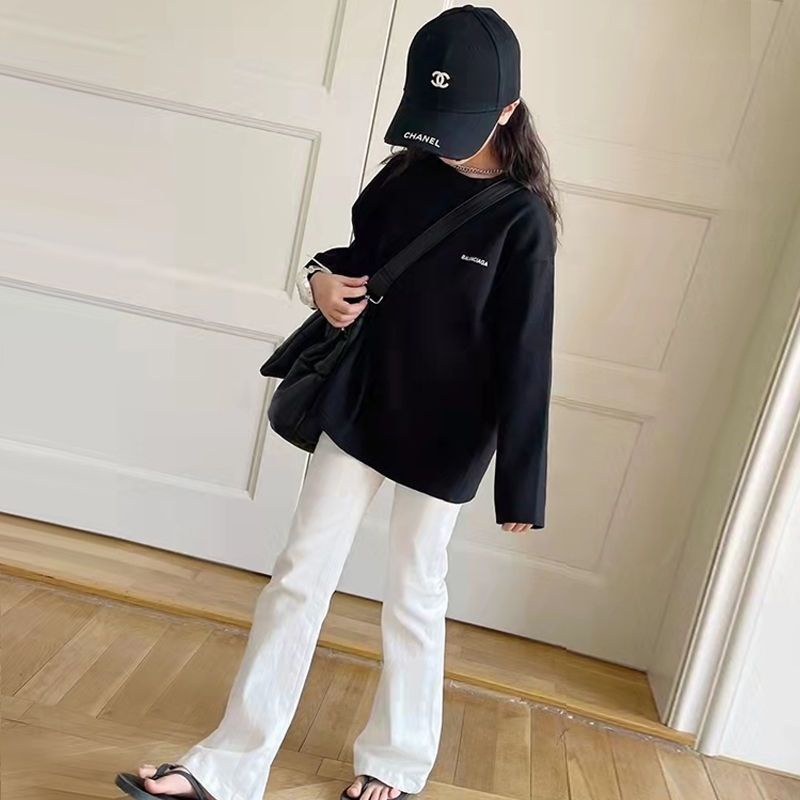 Hàng Mới Về [Hàng Mới Về] Quần Jeans Ống Loe Lưng Cao Co Giãn Phong Cách Phương Tây Cho Nữ