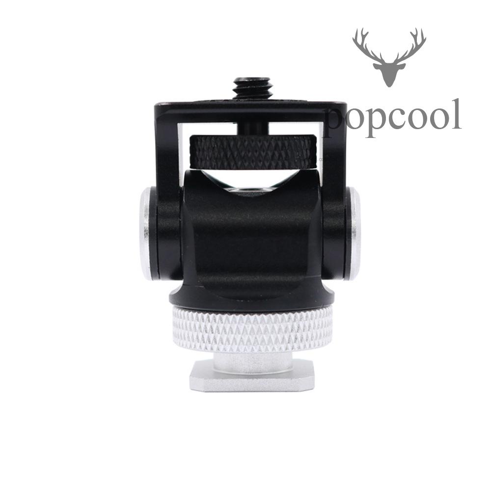 Ngàm Chuyển Đổi Gắn Giá Đỡ Bằng Hợp Kim Nhôm 1 / 4 Inch Cho Màn Hình LED Máy Ảnh DSLR | BigBuy360 - bigbuy360.vn