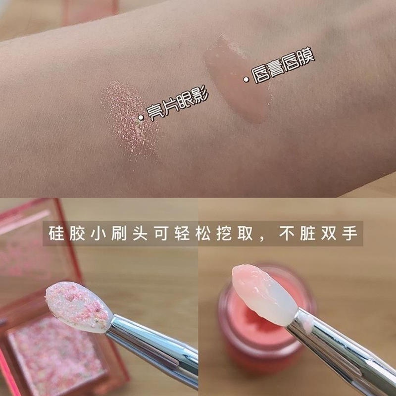 Silicone Cọ Trang Điểm Mắt Môi Bằng Silicon