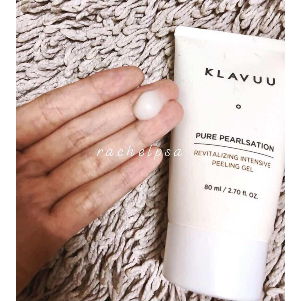 TẨY TẾ BÀO CHẾT KLAVUU PURE PEARLSATION REVITALIZING INTENSIVE PEELING GEL 80ML CHÍNH HÃNG - 4705