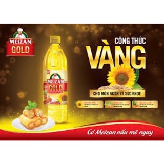 Dầu Meizan Gold 1 lít
