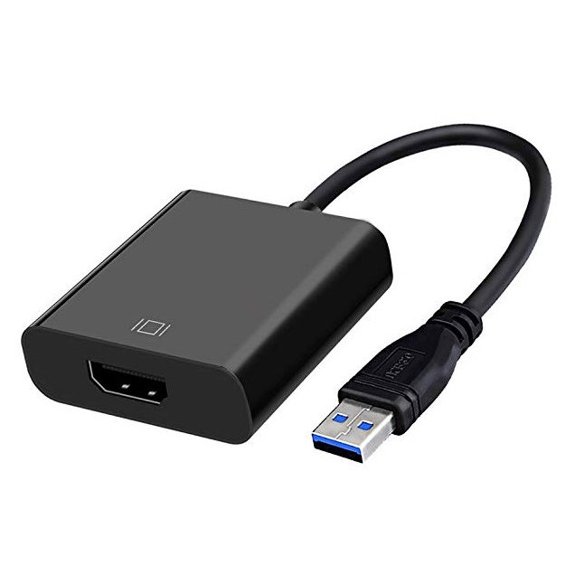 Cáp Chuyển Đổi USB to VGA HDMI USB to VGA USB to HDMI 3.0 dùng cho laptop máy tính ARIGATO