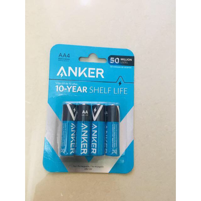 Pin Kiềm AA ANKER Alkaline (Bộ 2 Pin/4 Pin) - B1810