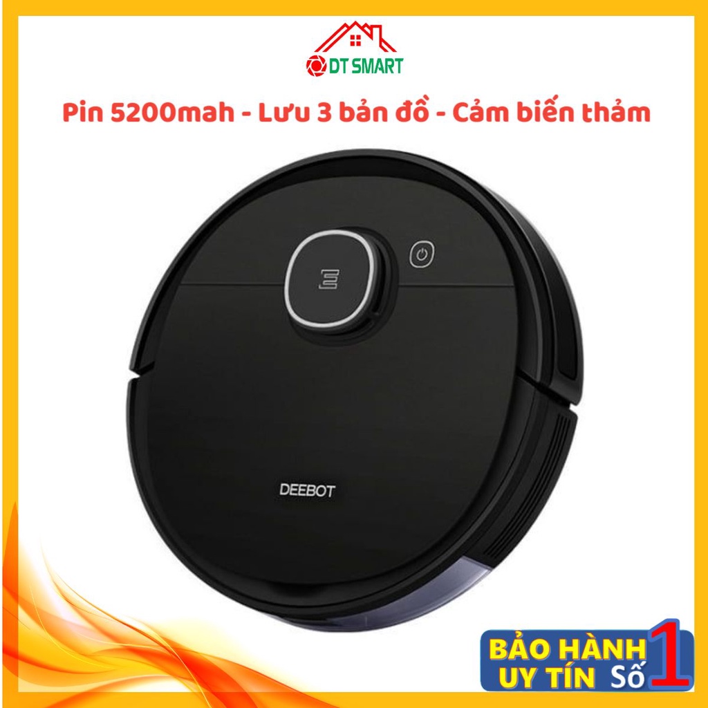 [Mã 154ELSALE2 giảm 7% đơn 300K] Robot hút bụi lau nhà Ecovacs Deebot T5 Hero