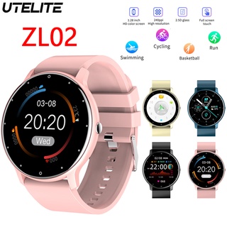 Đồng Hồ Thông Minh UTELITE ZL02 Mặt Tròn 1.28Inch Chống Nước IP67 Thời Gian Chờ Lâu Đo Nhịp Tim Dự Báo Thời Tiết