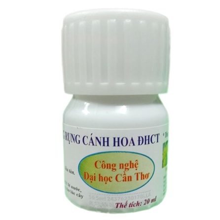 Chống Rụng Cánh Hoa Đại Học Cần Thơ 20ml, Sản phẩm giữ hoa lâu tàn