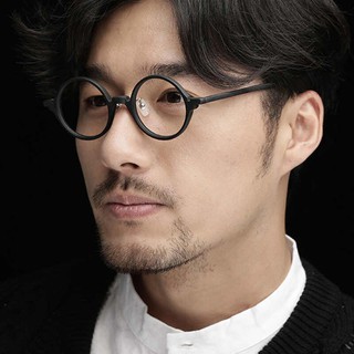Gọng kính Acetate Posesion Toko phong cách Retro mắt kính tròn nam nữ chính hãng