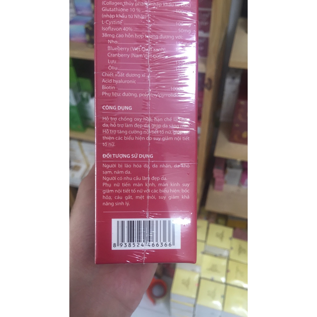 Bách Hoa Tiên - Cốm nội tiết trắng da tăng cường sinh lý nữ hiệu quả - 1 Gói - Hàng chính hãng