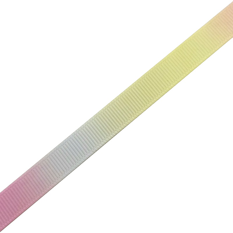 Cuộn Dây Ruy Băng Màu Sắc Gradient Dài 1cm Rộng 25 Yard Dùng Làm Quà Tặng