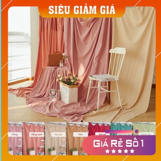 {PHỤ KIỆN DECOR} Vải trắng, vải nhiều màu nhiều size lớn đã máy viền làm nền chụp ảnh quần áo thời trang