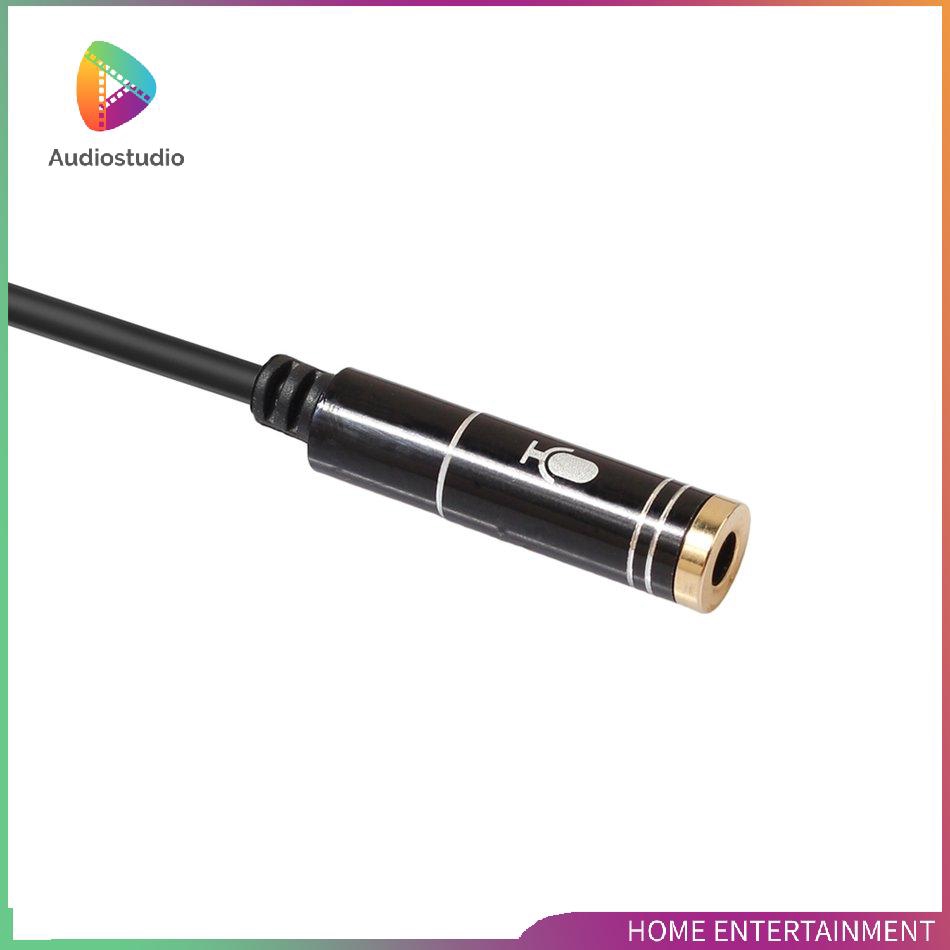 Phụ kiện Jack chia tai nghe và mic 3.5mm tiện dụng