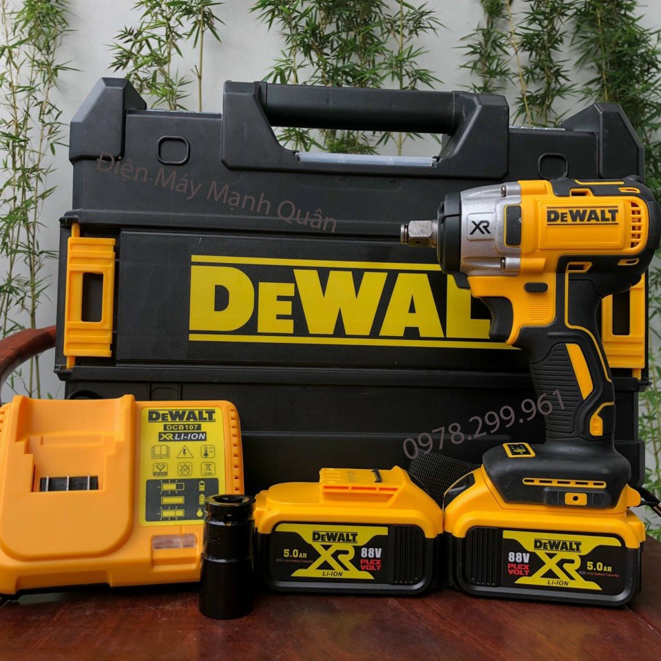 [Mã ICBBACK1219 hoàn 20K xu đơn 0Đ] [ HÀNG CAO CẤP ] MÁY SIẾT BULONG DEWALT 20V DFC887, ĐỘNG CƠ KHÔNG CHỔI THAN