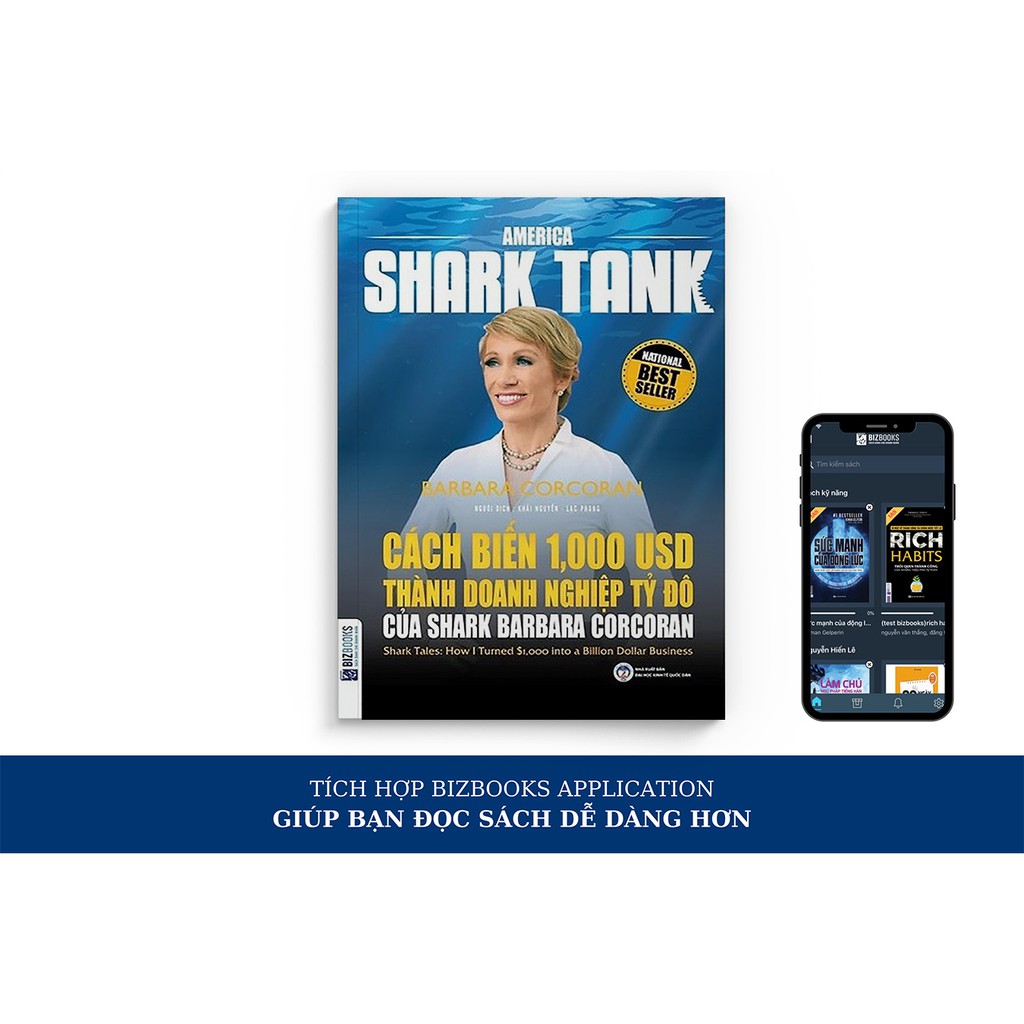 Sách - Cách Biến 1.000 USD Thành Doanh Nghiệp Tỷ Đô Của Shark Barbara Corcoran - Đọc Kèm App Online