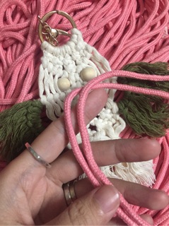 Dây macrame màu loại dệt