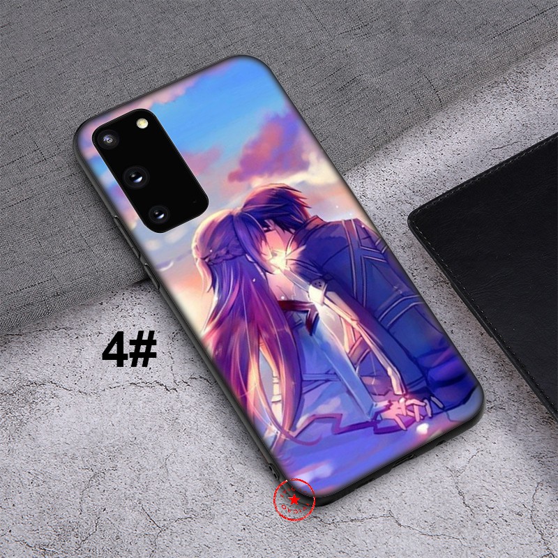 Ốp điện thoại SH195 mềm in hình Sword Art Online cho Samsung Galaxy Note 20 Ultra 10 9 8 Plus Lite Note10+ Note20ultra