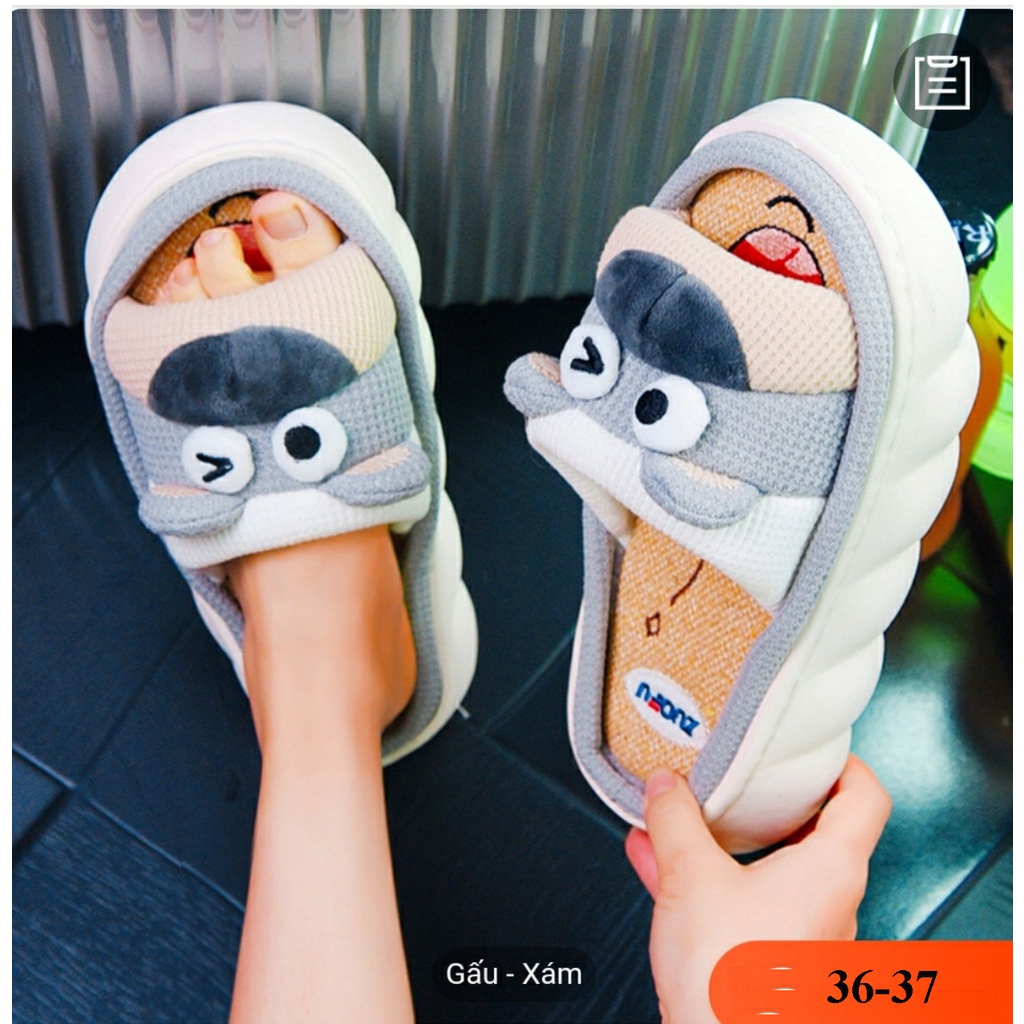 Dép Quai Ngang hình Thú Siêu CUTE - HOT TREND 2022