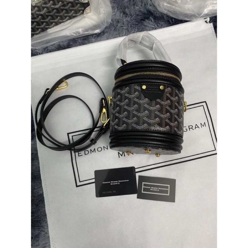 [CHÍNH HÃNG] Túi Hộp Cannes Handbag Edmond Maison Monogram Chính Hãng