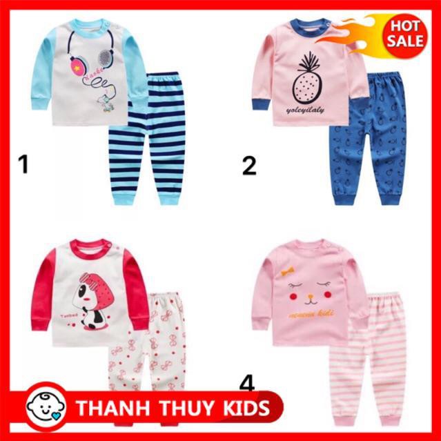 " HOT HOT " Sỉ bộ cotton thu đông bé trai/gái ( màu và sz còn xem kho hàng) - " THANH THUY KIDS "