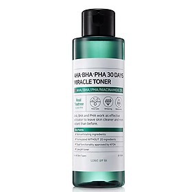 Toner Toner Dưỡng Ẩm Làm Sạch Some By Mi AHA BHA PHA 30 Days Miracle Toner