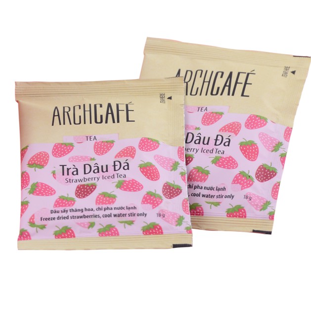 Trà Dâu Đá - Trà trái cây hoà tan Archcafé (hộp 12 gói x 18g) | BigBuy360 - bigbuy360.vn