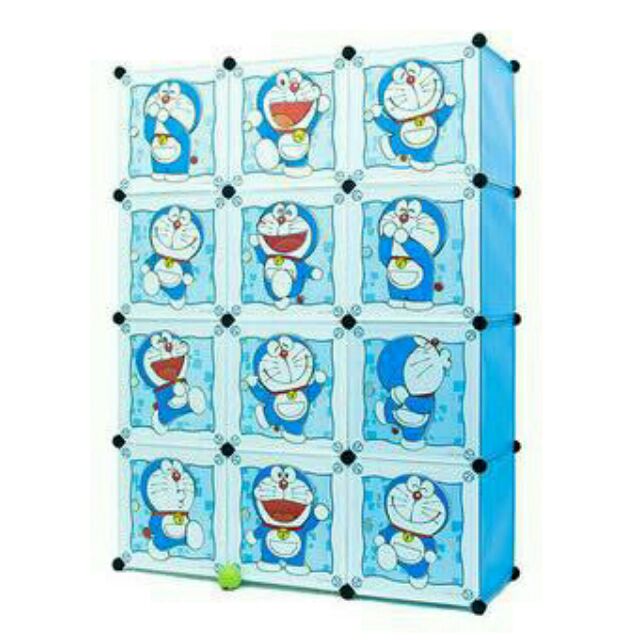 Tủ nhựa ghép tiện ích  12 ngăn size lớn