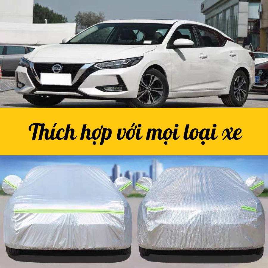 Bạt phủ ô tô che nắng che mưa, bảo vệ ô tô trước những tác động môi trường giúp xe luôn bền đẹp