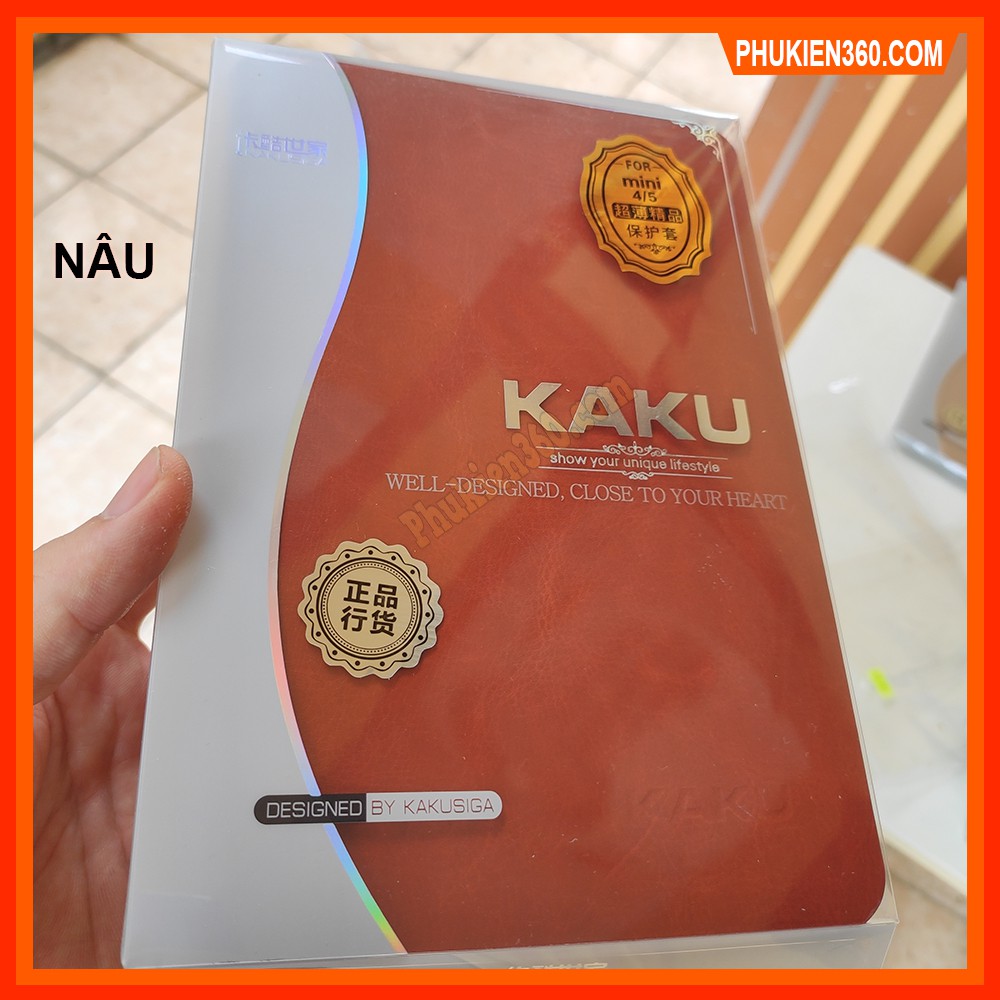 Bao Da Ipad Cao Cấp Chĩnh Hãng KAKUSIGA Có Hỗ Trợ Smart Cover | BigBuy360 - bigbuy360.vn