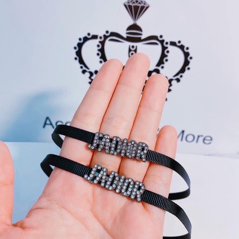 Choker jadior dây mềm.choker đính đá