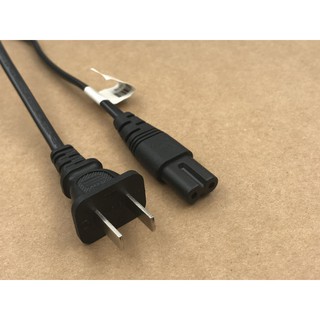 Dây điện  SỐ 8 ký tự tiêu chuẩn quốc gia  hai lỗ DÀI 1 MÉT phù hợp với TV LCD, và cáp nguồn 2 lỗ khác.